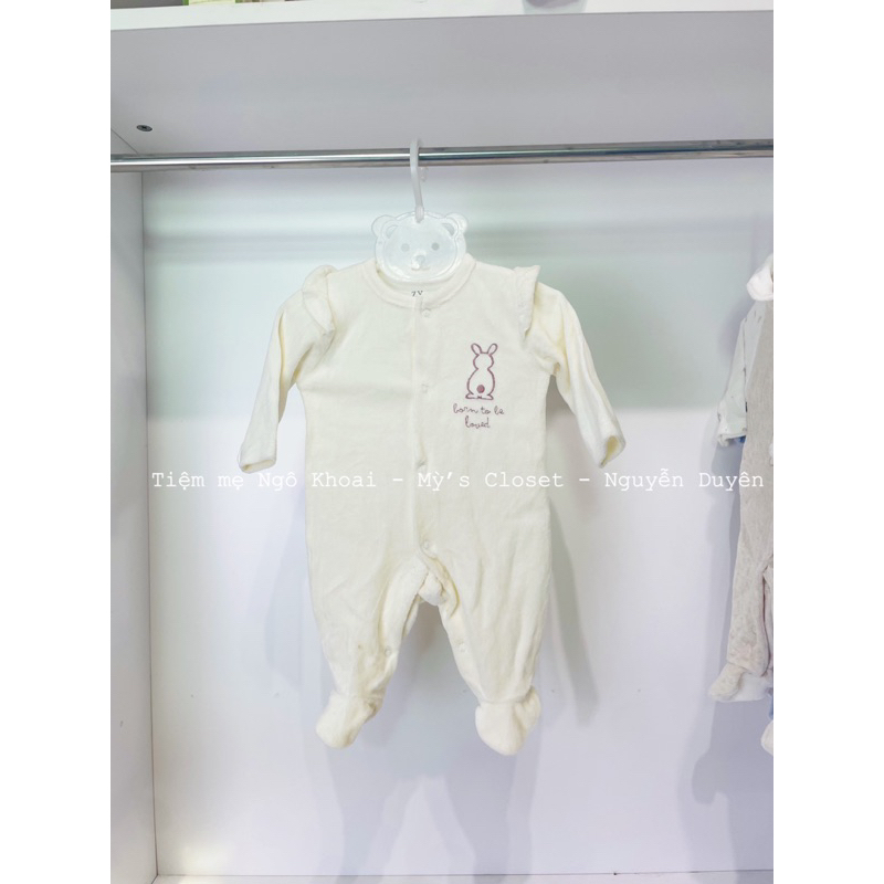 [MD55]  0/3-3/6M Body sleep sơ sinh nỉ nhung hiệu ZYY xuất xịn cho bé yêu NGÔ KHOAI MỲ