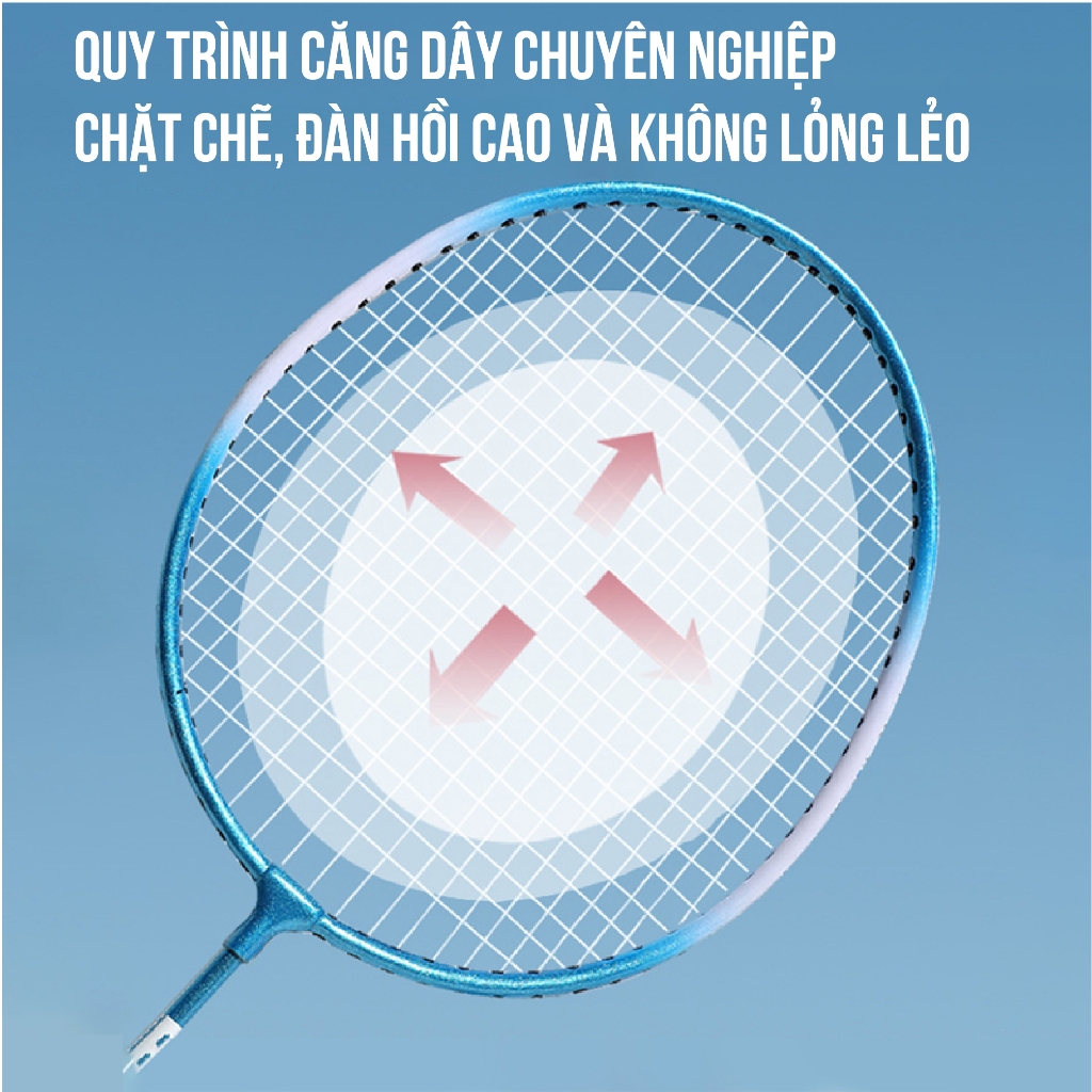 Vợt cầu lông FITEZY chất liệu hợp kim siêu nhẹ dành cho mọi lứa tuổi