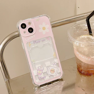 Ốp lưng iphone Ốp điện thoại Play on trong túi đựng thẻ ảnh iphone 7/7plus/8/8plus/x/11/12/13/14/15max/promax ct1017