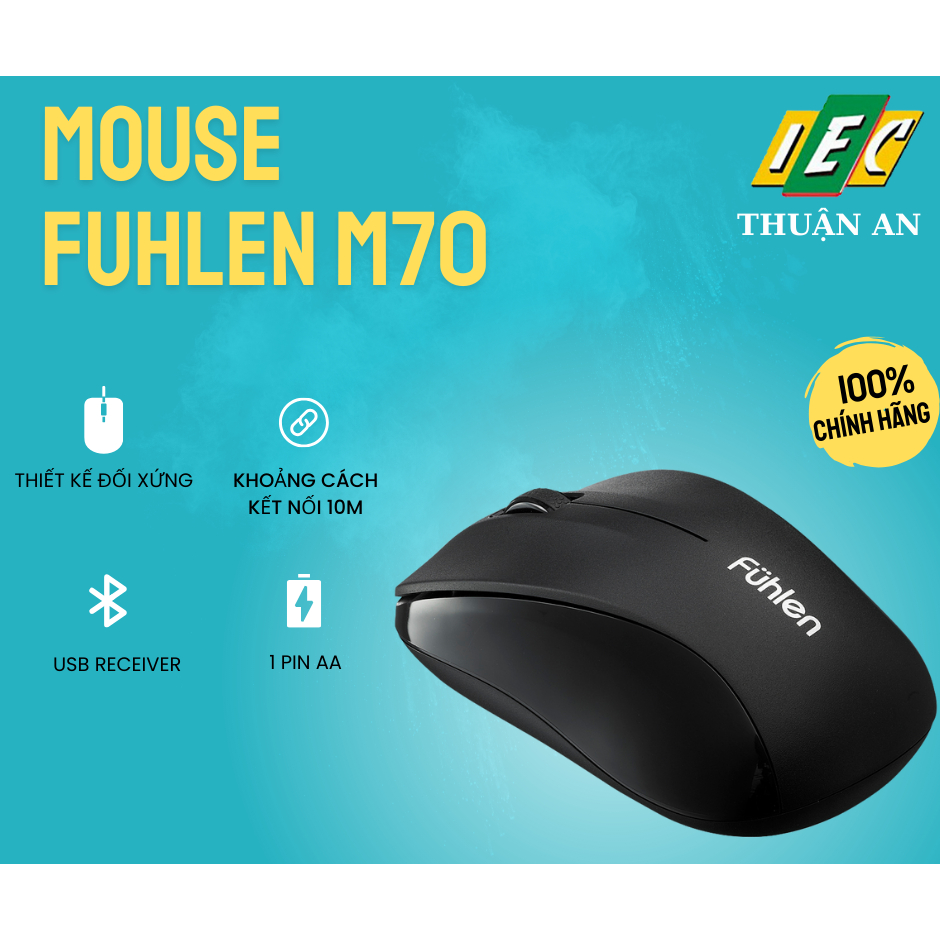Chuột quang Fuhlen M70 không dây | Shopee Việt Nam