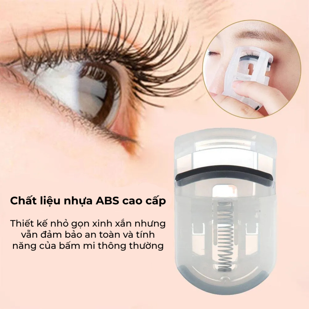 Cây bấm mi bỏ túi nhỏ gọn dễ thao tác giúp mi cong dài và quyến rũ bất cứ nơi đâu