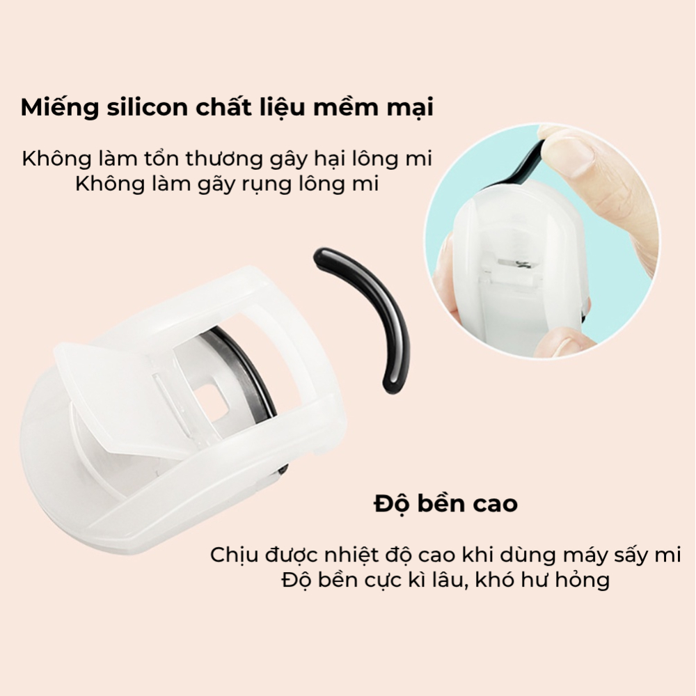 Cây bấm mi bỏ túi nhỏ gọn dễ thao tác giúp mi cong dài và quyến rũ bất cứ nơi đâu