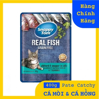 [85g] Pate Snappy Tom Gói 85g Cho Mèo Từ Thịt Cá Thật Đủ Vị - Pate TIỆN Và TIẾT KIỆM