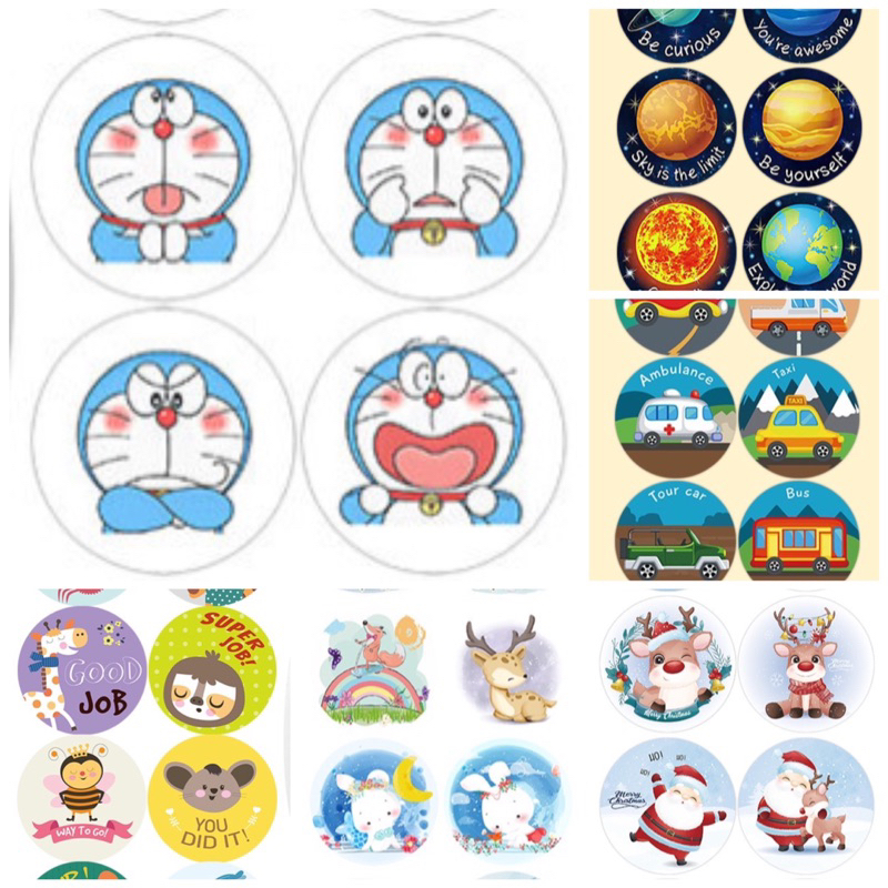 Combo 50 sticker mix nhiều chủ đề. | Shopee Việt Nam
