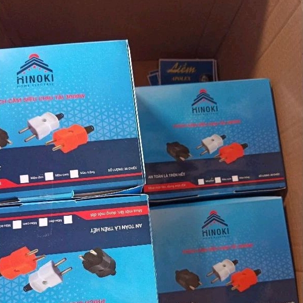 [Hàng chất lượng] Phích cắm chịu tải công nghiệp chính hãng Hinoki công suất 3000W