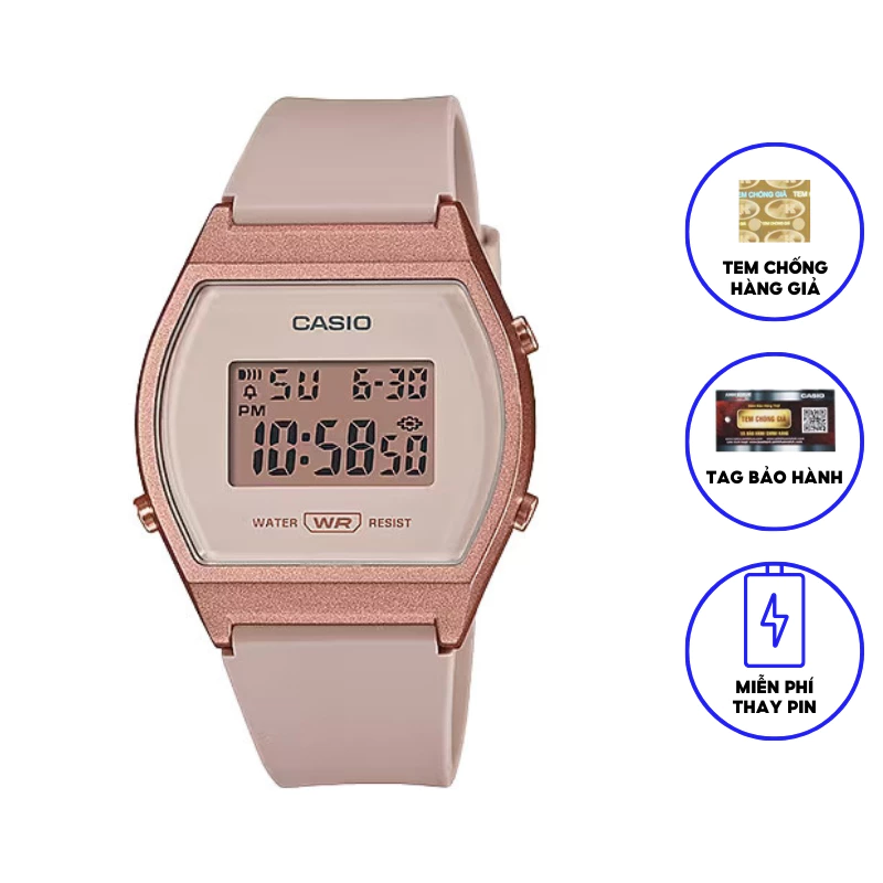 Đồng Hồ Casio Nữ Dây Nhựa LW-204-4ADF Chính Hãng — ảnh 1