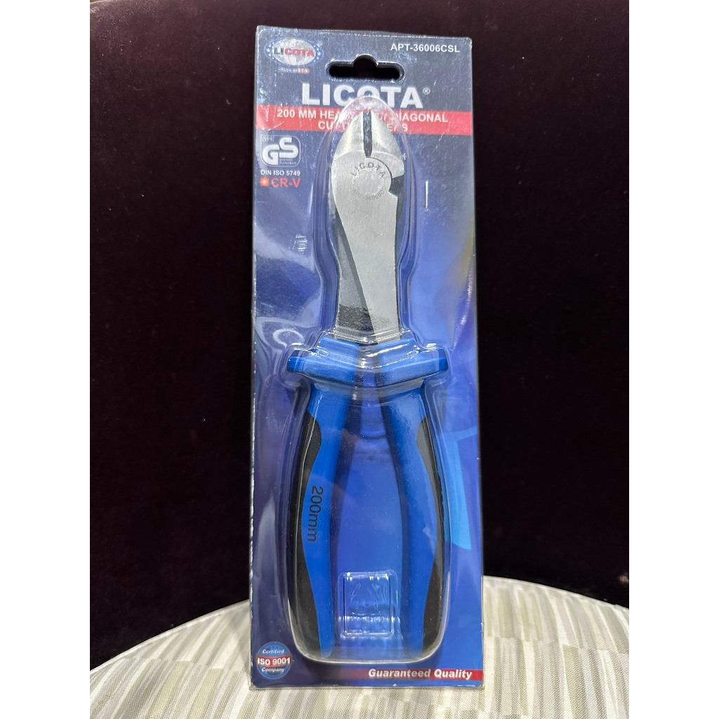 Kìm | Kiềm cắt cao cấp thương hiệu Licota Taiwan Đài Loan, cắt siêu ngọt, chịu lực cao 7 inch 8 inch