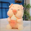 Gấu bông heo ôm bình sữa lợn bú bình 30cm vải 4 chiều nhún nhảy núng nính hình ảnh thật