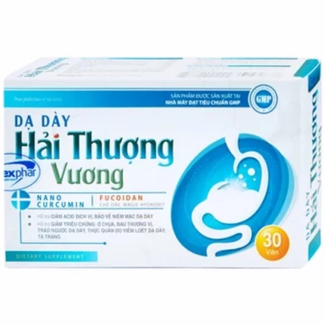 Viên uống Dạ Dày Hải Thượng Vương hỗ trợ giảm acid dịch vị, bảo vệ niêm mạc dạ dày (30 viên)