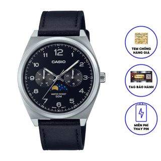 Đồng hồ nam dây da chính hãng Casio MTP-M300L-1AVDF