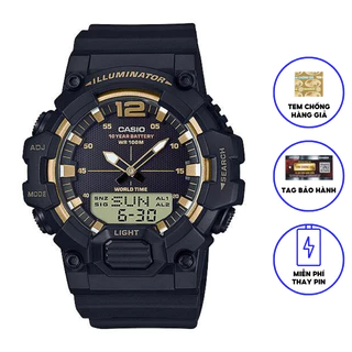 Đồng Hồ Nam Casio Dây Nhựa Trẻ Trung HDC-700-9AVDF Chính Hãng