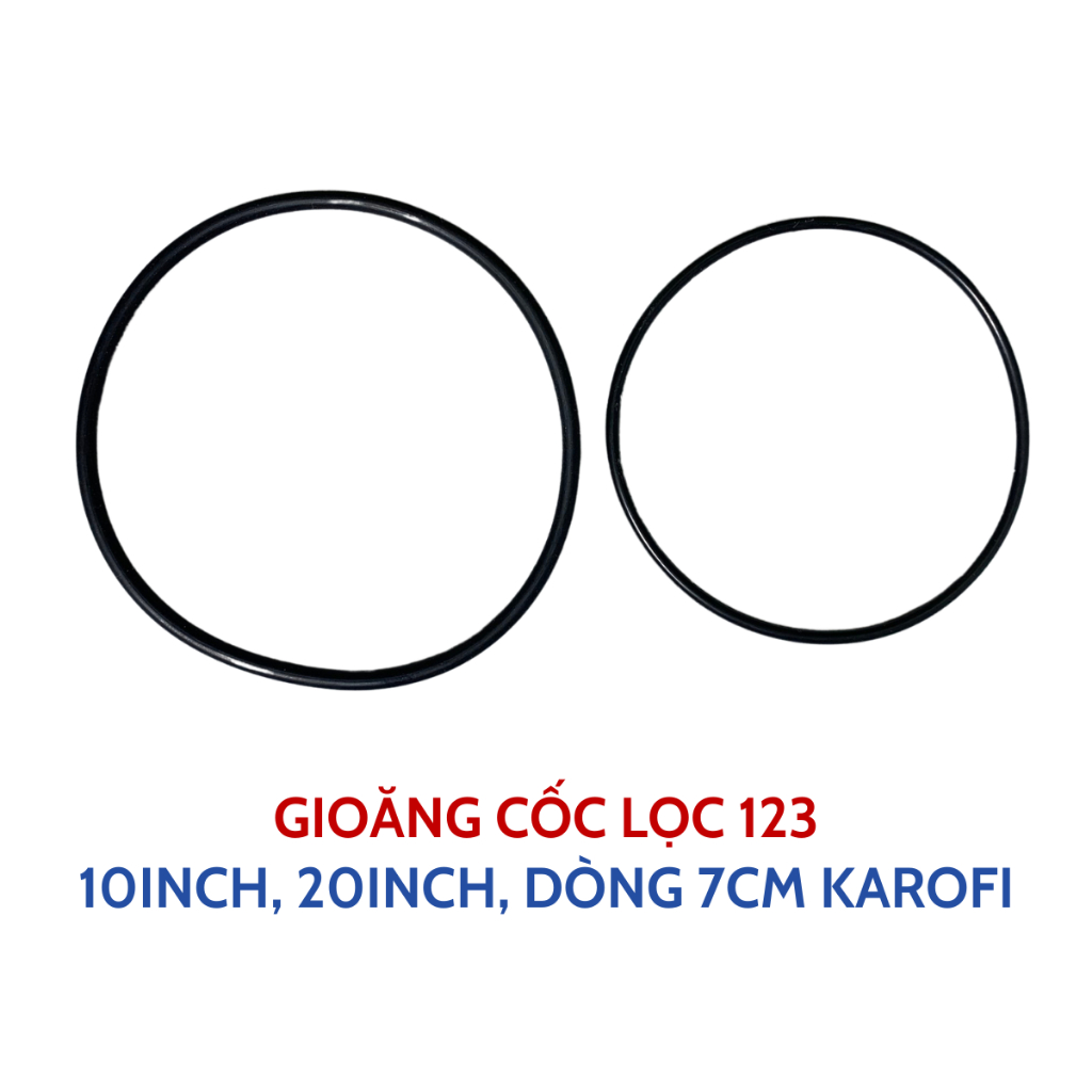 Gioăng Cốc Lọc 10Inch, 20Inch, Dòng 7cm (Karofi) Dành Cho Máy Lọc Nước RO