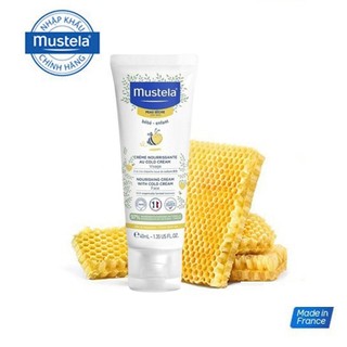 Kem Dưỡng Da Mặt Mustela Cho Bé Da Khô Mustela NOURISHING CREAM WITH COLD CREAM FACE 40ML