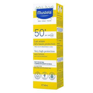 Kem Chống Nắng Cho Bé Mustela Very High Protection Sun Lotion SPF50  40ml/100ml