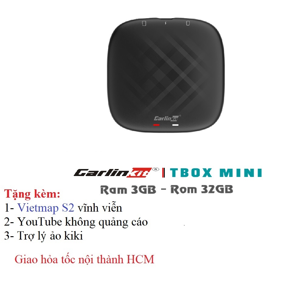 [Hỏa tốc HCM]Androi box Carlinkit Tbox Mini 3GB/32GB. BH 1 năm | Shopee ...