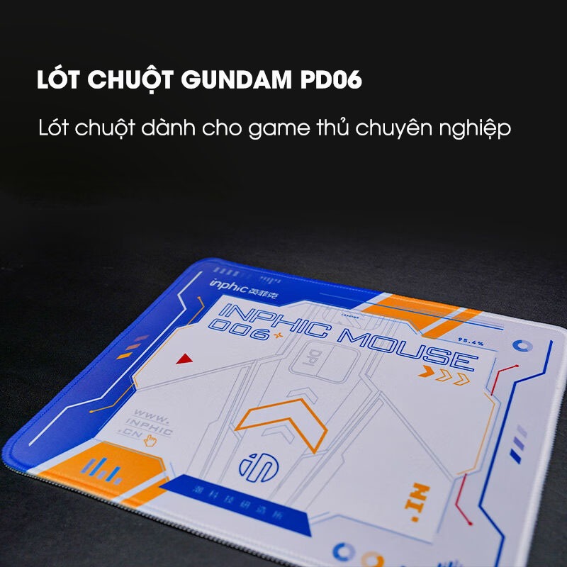 Miếng lót chuột máy tính SIDOTECH INPHIC GUNDAM gaming pad cỡ lớn cỡ nhỏ 70x30 25x30 bàn di chuột laptop pc chống nước | BigBuy360 - bigbuy360.vn