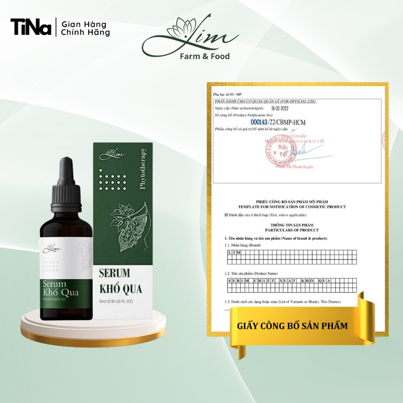 Serum Khổ Qua Lim - Serum Khổ Qua Lim