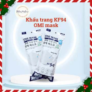KHẨU TRANG KF94, 5D, 9A mẫu mới nhất, khẩu trang OMI