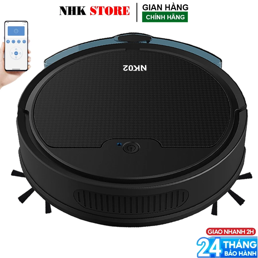 Ảnh robot hút bụi lau nhà NK02 trên Shopee