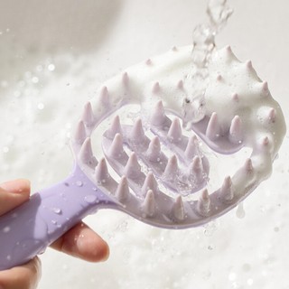 Lược gội đầu massage có tay cầm hàng nội đia cao cấp, sạch gàu, giảm rụng tóc, gỡ rối, kích thích mọc tóc