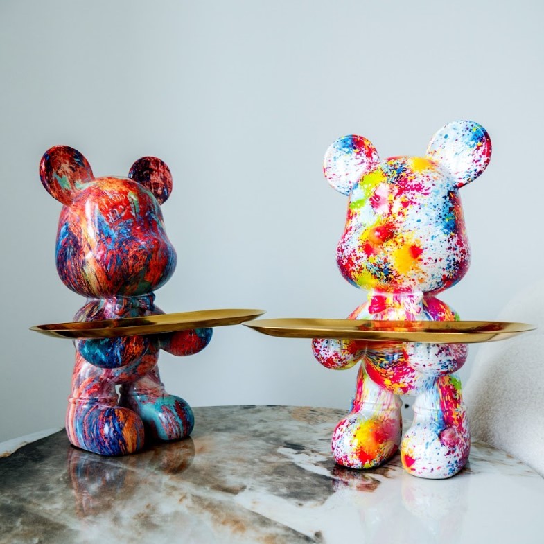 Tượng Trang Trí Decor Nhà Cửa Phòng Khách, Bàn Làm Việc Phong Cách Châu Âu Nghệ Thuật, Sang Trọng, Hiện Đại