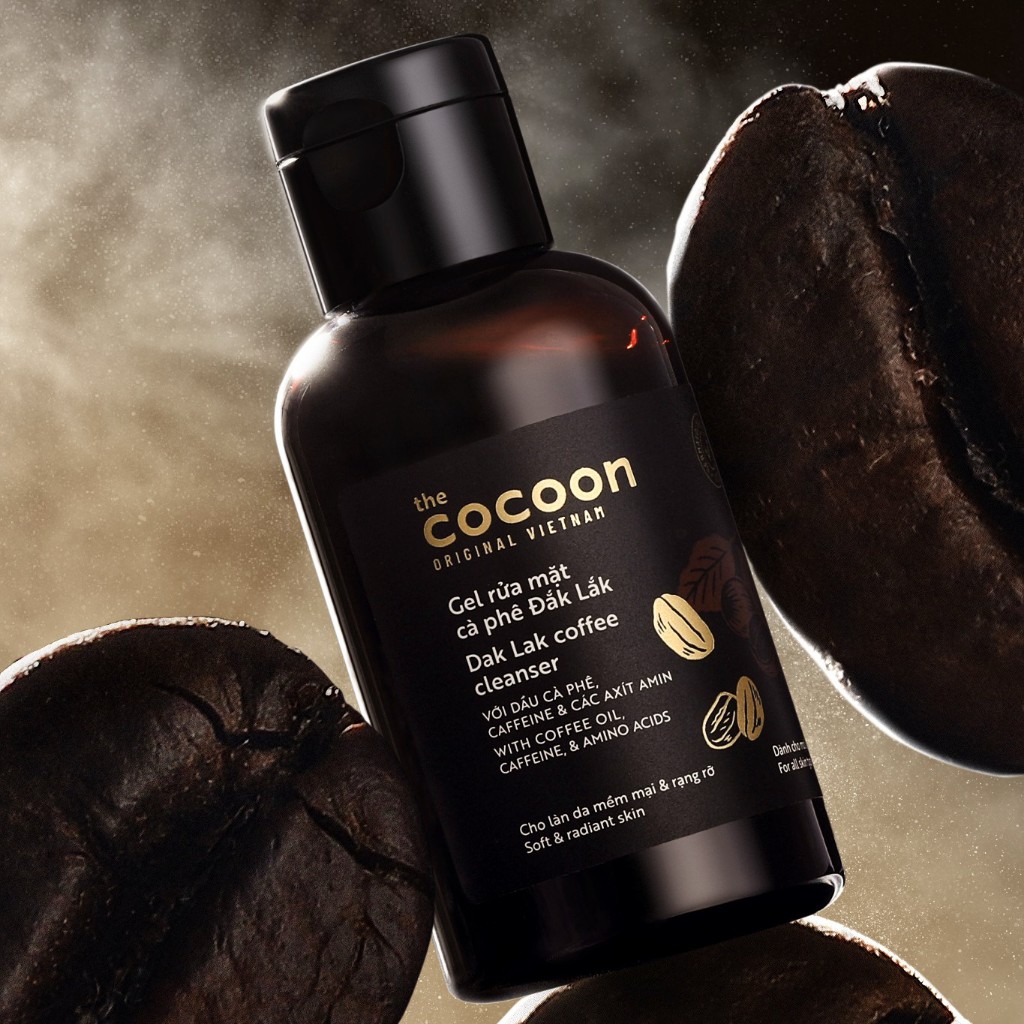 HÀNG TẶNG KHÔNG BÁN - Gel rửa mặt cà phê Đắk Lắk Cocoon cho làn da tươi mới và rạng rỡ 140ml