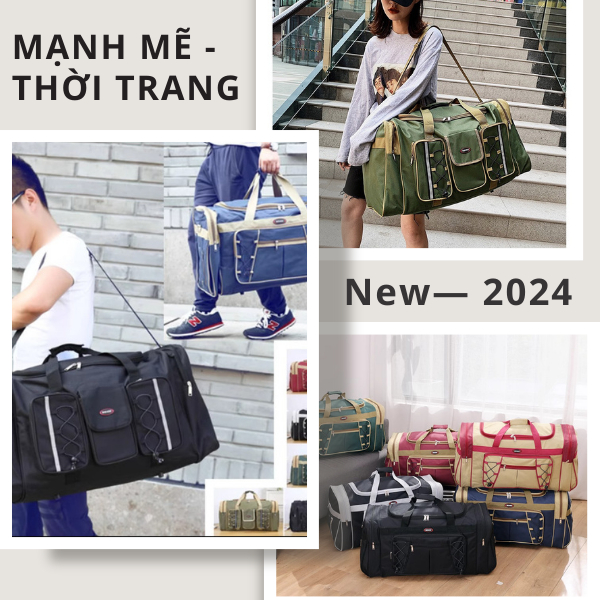 Ba lô túi du lịch cỡ lớn túi đựng quần áo loại to nhiều ngăn chống nước HEIOU