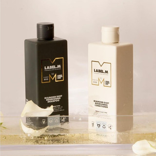 [ MẪU MỚI ] Dầu Gội Xả Mềm Mượt Không Gây Nặng Tóc LABEL.M DIAMOND DUST NOURISHING 300ml