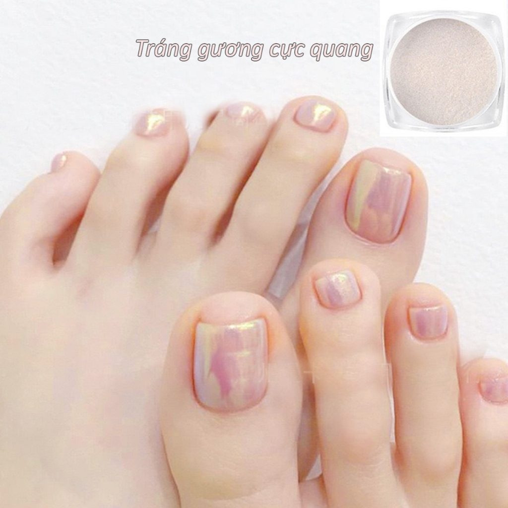 Bột tráng gương cực quang dùng cho tất cả các màu nền