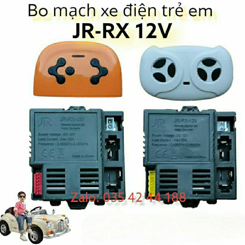 [JR-RX 12V] Bo mạch ô tô điện trẻ em JR-RX 12V(JR1630RX 12V)Chính hãng ...
