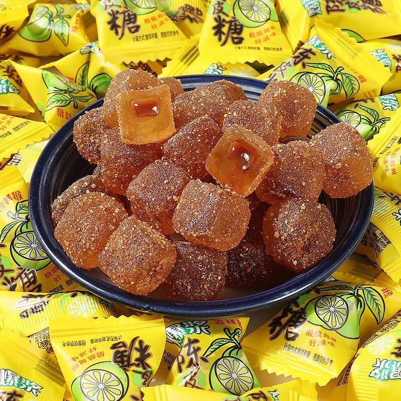 Kẹo Dẻo Ô Mai Vị Quýt/ Ô Mai Chanh Muối