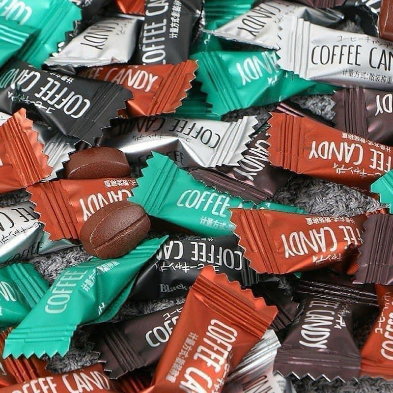 [Mix 8-10 vị] 1kg Kẹo cà phê không đường giảm cân Coffee Candy Pamiriter LOẠI 1 CHÍNH HÃNG