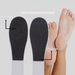 Cây chà gót chân 2 mặt nhám mịn - cây chà da chết da sần
