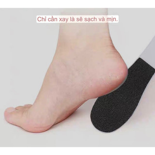 Cây chà gót chân 2 mặt nhám mịn - cây chà da chết da sần