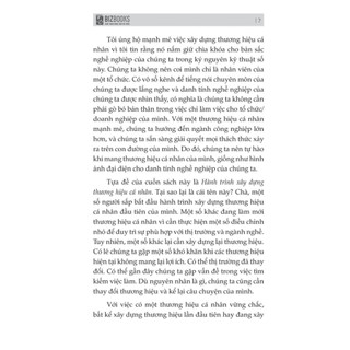 Sách - Hành trình xây dựng thương hiệu cá nhân - MCBooks