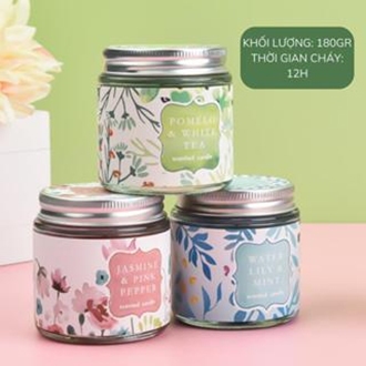 Nên Thơm Phòng Four Seasons Từ Sáp Đậu Nành Tạo Hương Thơm Thư Giãn NEN12 180g