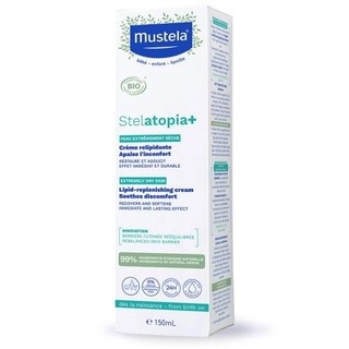 Kem dưỡng da toàn thân cho da chàm thể tạng Mustela STELATOPIA+ LIPID-REPLENIISHING 150ML