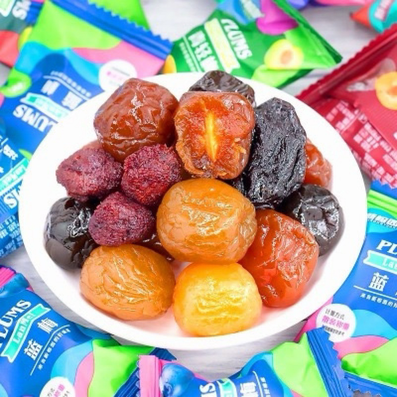Ô Mai Mix Colorful Plum Gói 408gr