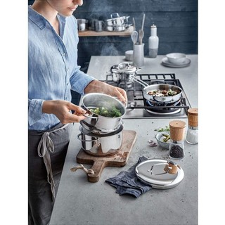 Quánh mini WMF 14cm không vung , Quánh nhà bếp tiện lợi nấu cháo, soup bền bỉ GermanySnT HCM 240177