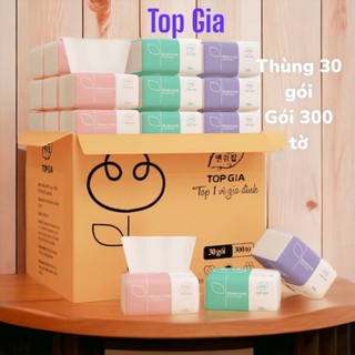 Thùng  Giấy ăn Top Gia gấu trúc, thùng giấy ăn rút  cao cấp Top Gia