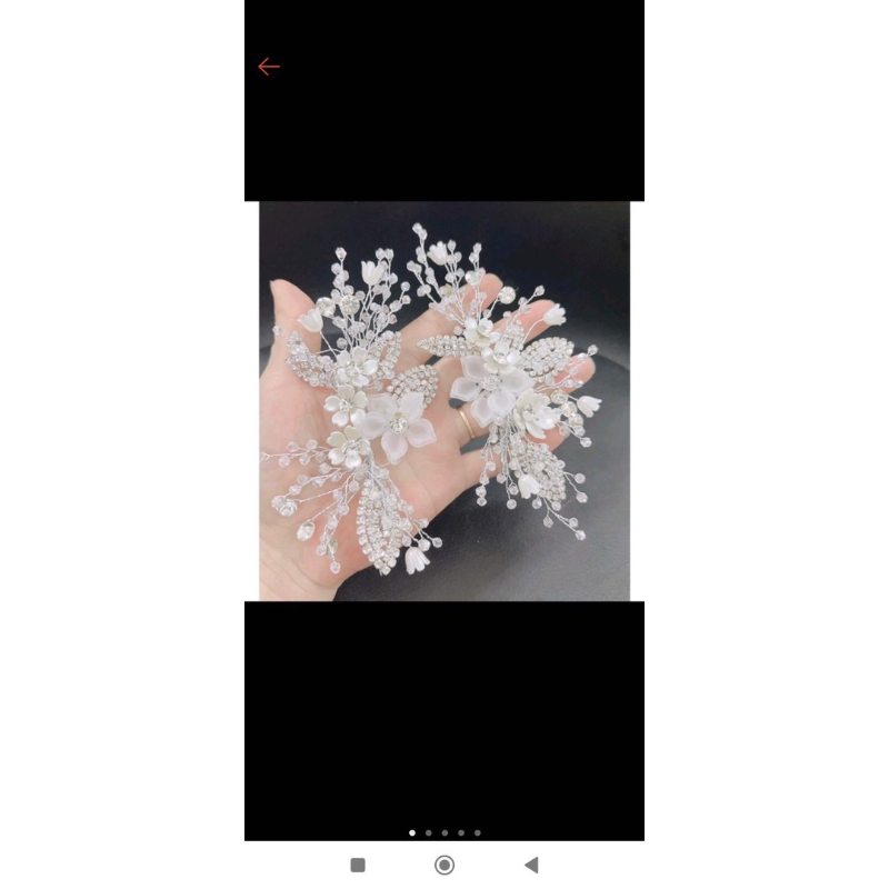 bộ cài tóc cô dâu