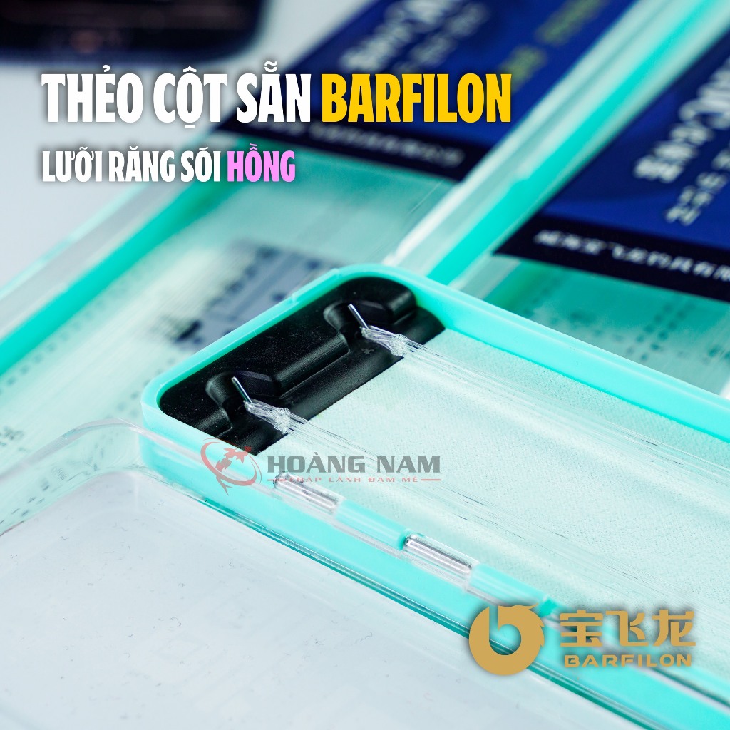 Hộp Thẻo Buộc Sẵn Barfilon - Màu Hồng