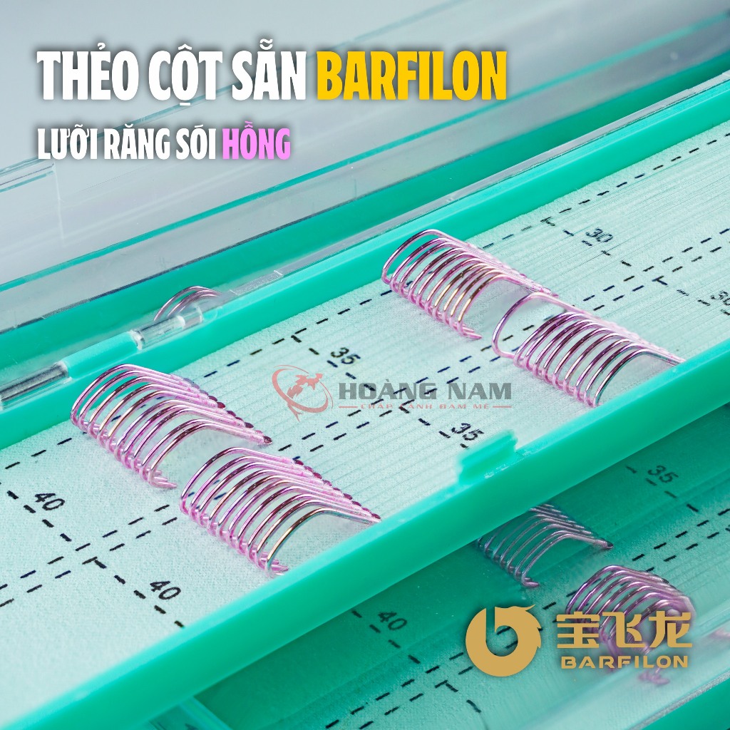 Hộp Thẻo Buộc Sẵn Barfilon - Màu Hồng