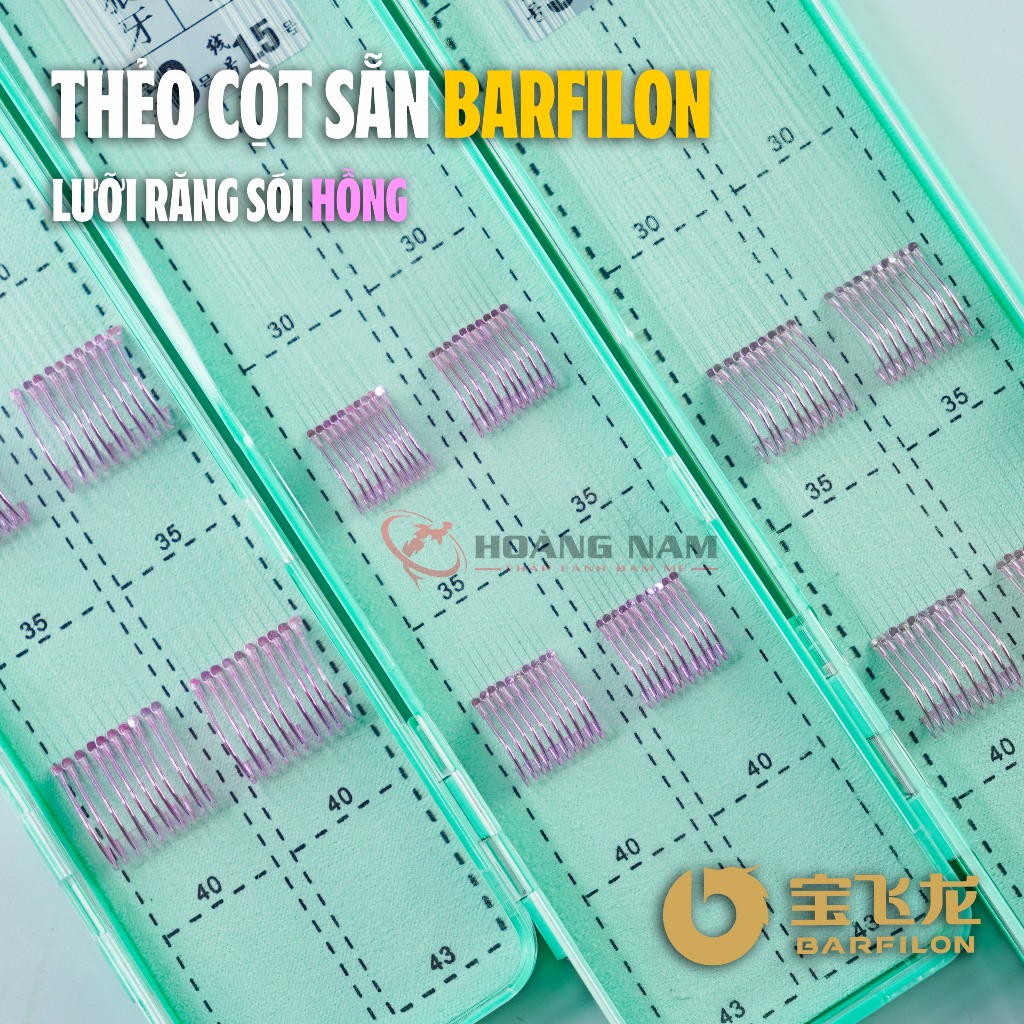 Hộp Thẻo Buộc Sẵn Barfilon - Màu Hồng