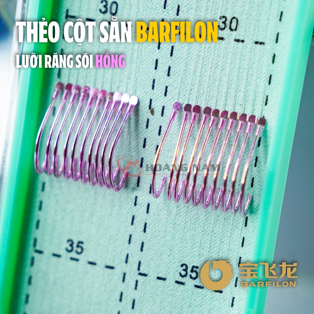 Hộp Thẻo Buộc Sẵn Barfilon - Màu Hồng