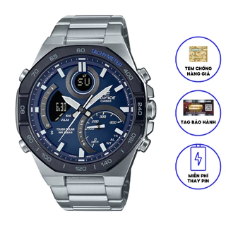 Đồng Hồ Nam Casio Dây Kim Loại Chính Hãng EDIFICE ECB-950DB-2ADF