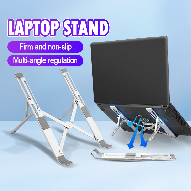 Giá đỡ LAPTOP, MACBOOK, IPAD bằng nhôm có thể điều chỉnh được độ cao,giá đỡ máy tính,đế tản nhiệt kê laptop cao cấp