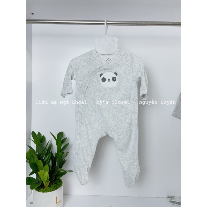 [MD56] NB-3M Body sleep sơ sinh nỉ nhung các hãng xuất xịn cho bé yêu