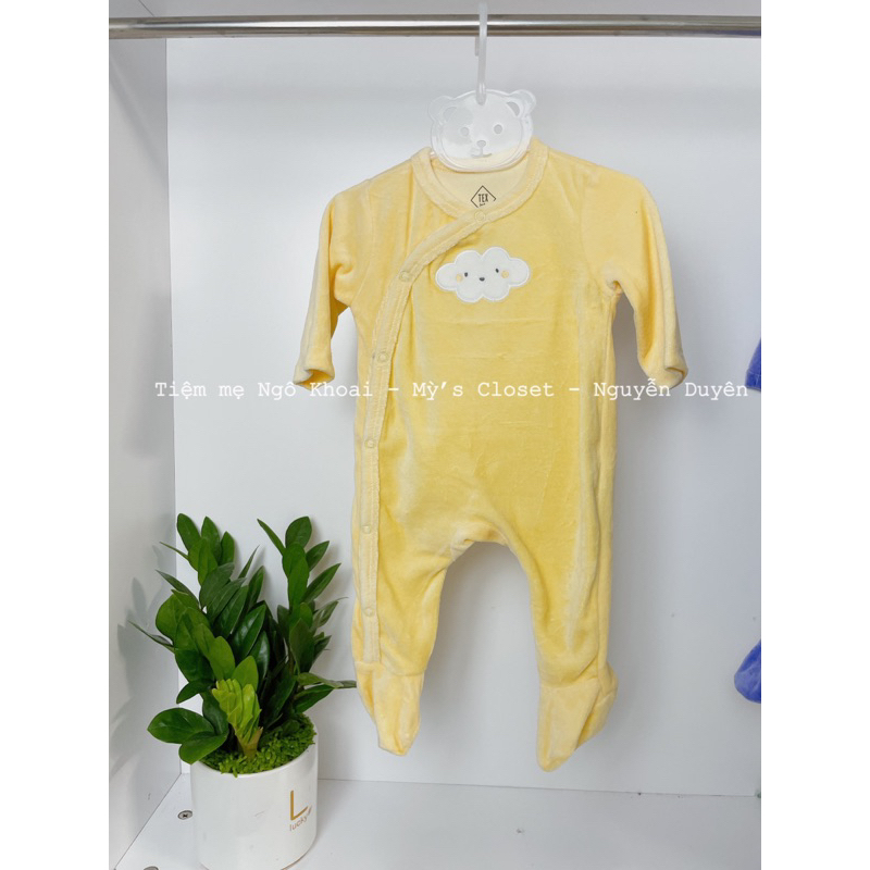 [MD56] 6-9-12M Body sleep sơ sinh nỉ nhung xuất xịn cho bé yêu ấm áo