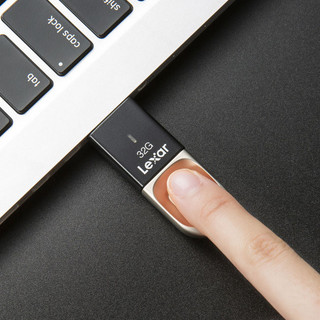 USB bảo mật vân tay Lexar F35 Pro Chuẩn 3.2 64GB/ 128GB, Tốc độ 400Mb/s cho PC/ Mac, BH 3 năm